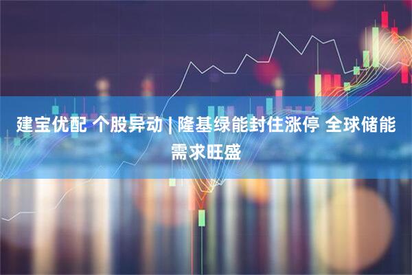 建宝优配 个股异动 | 隆基绿能封住涨停 全球储能需求旺盛